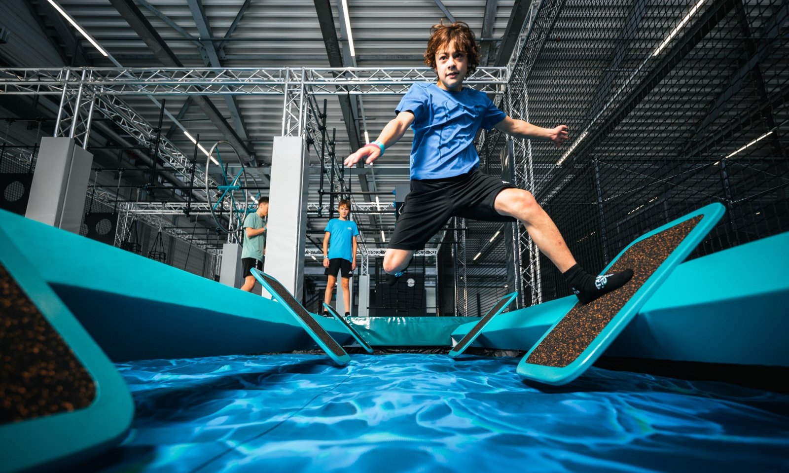 Ninja Parcours im Tanoshii Funpark in Altstätten (SG)
