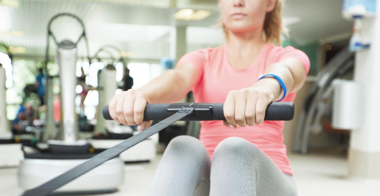 Das Fitness-Center im Alpamare Wasserpark in Pfäffikon